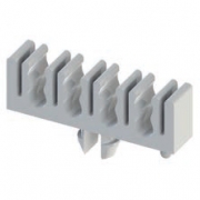 Optical Fibre Bracket, 3mm, Plug-In, 4 Slot